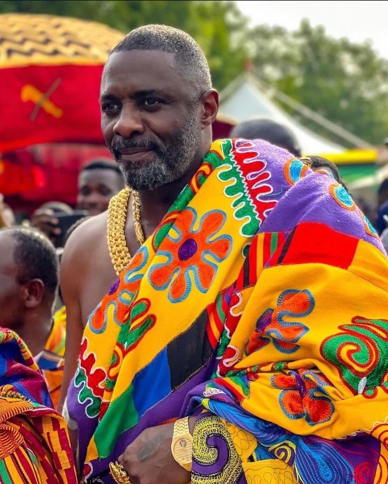 Naomi Campbell in Lagos, Idris Elba's Ghana Plans, Asake Does Yoga in Dakar