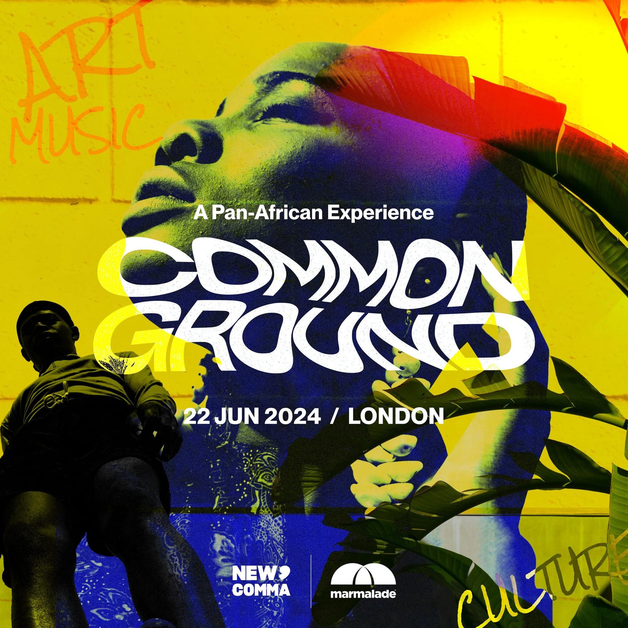 COMMON GROUND, June 22nd - in partnership with NewComma